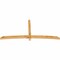 Ekena Millwork Bellingham Rough Sawn Timber Gable Bracket, Western Red Cedar, 108"W x 49"H x 4"D x 4"F, 11/12 Pitch GBW108X49X0404BEL00RWR - alternate 2